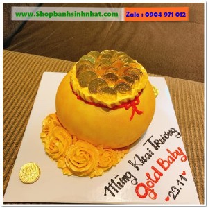 Bánh Sinh Nhật Hũ Vàng - VA110